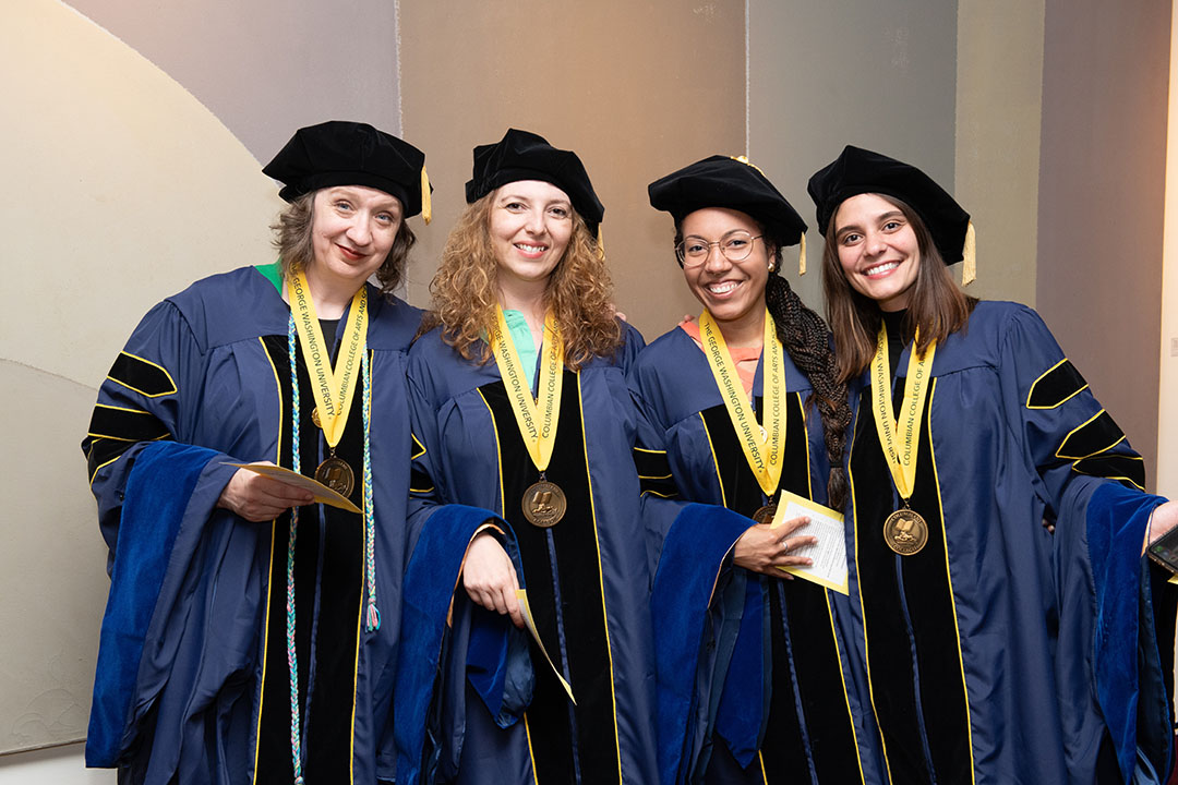 CCAS doctoral graduates