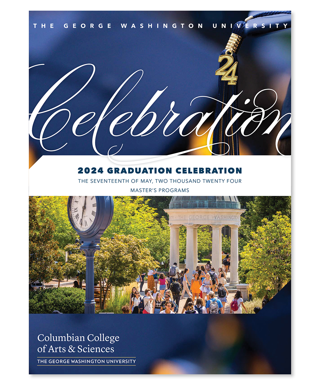 CCAS Celebration Master's book cover 2024