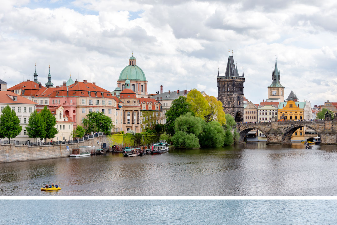 River near City of Prague