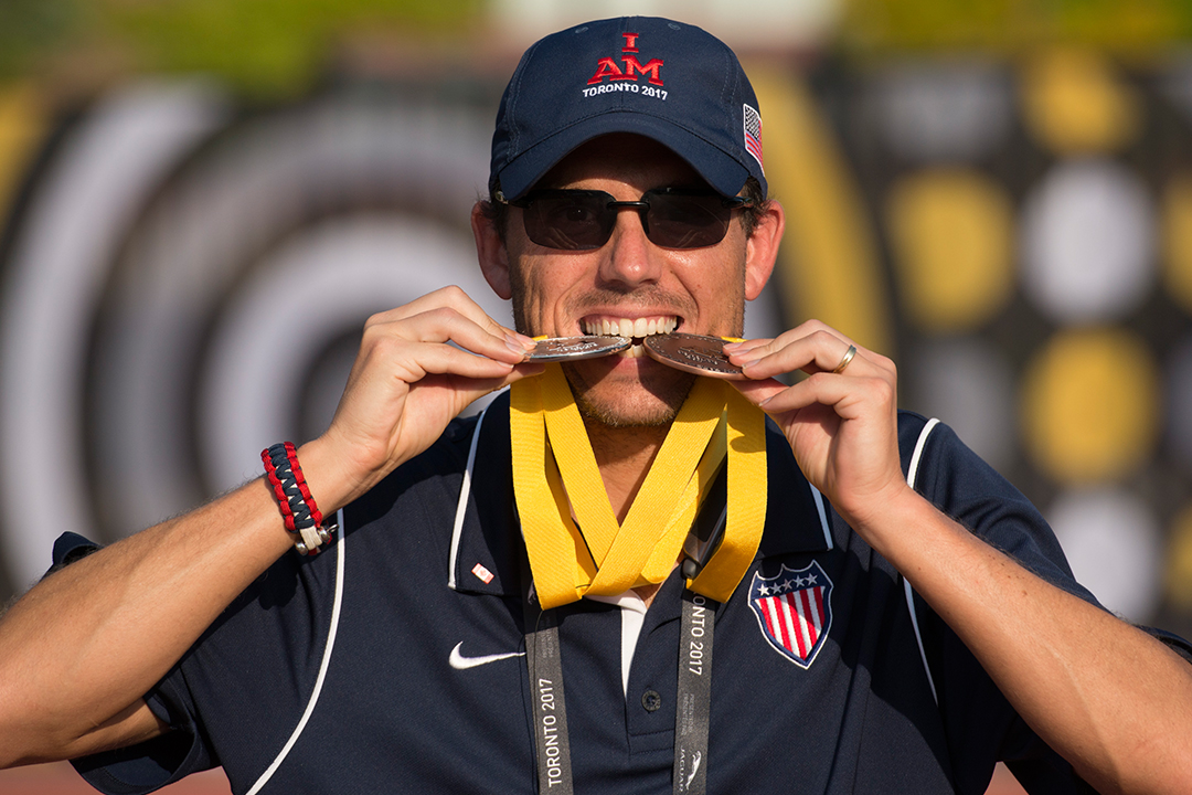 Moffett managed 100 U.S. athletes who took home a tournament-high 139 medals at the 2017 Invictus Games in Toronto.