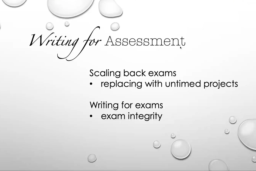 writing assessment for high school students