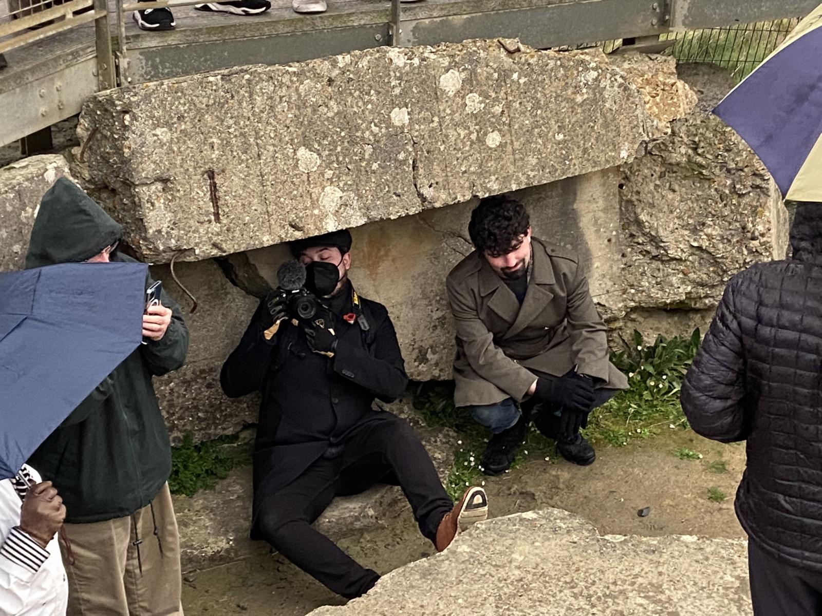 Students in Normandy, France, Spring 2022