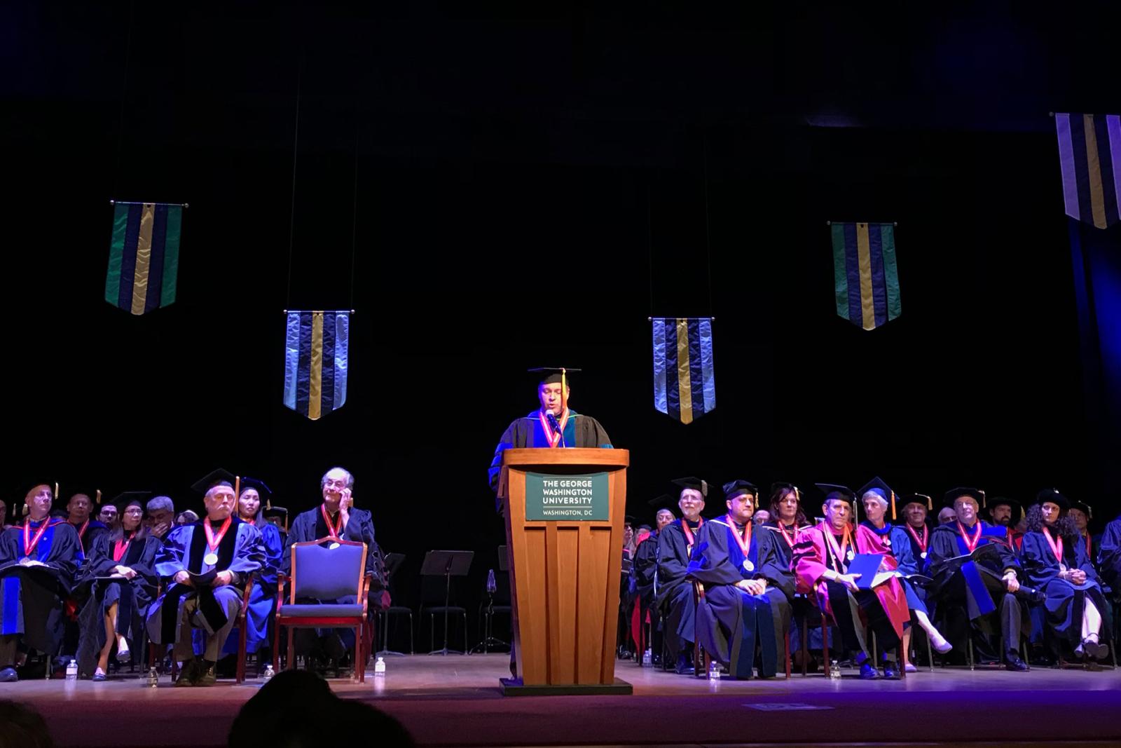 2019 Columbian College Doctoral Hooding Ceremony