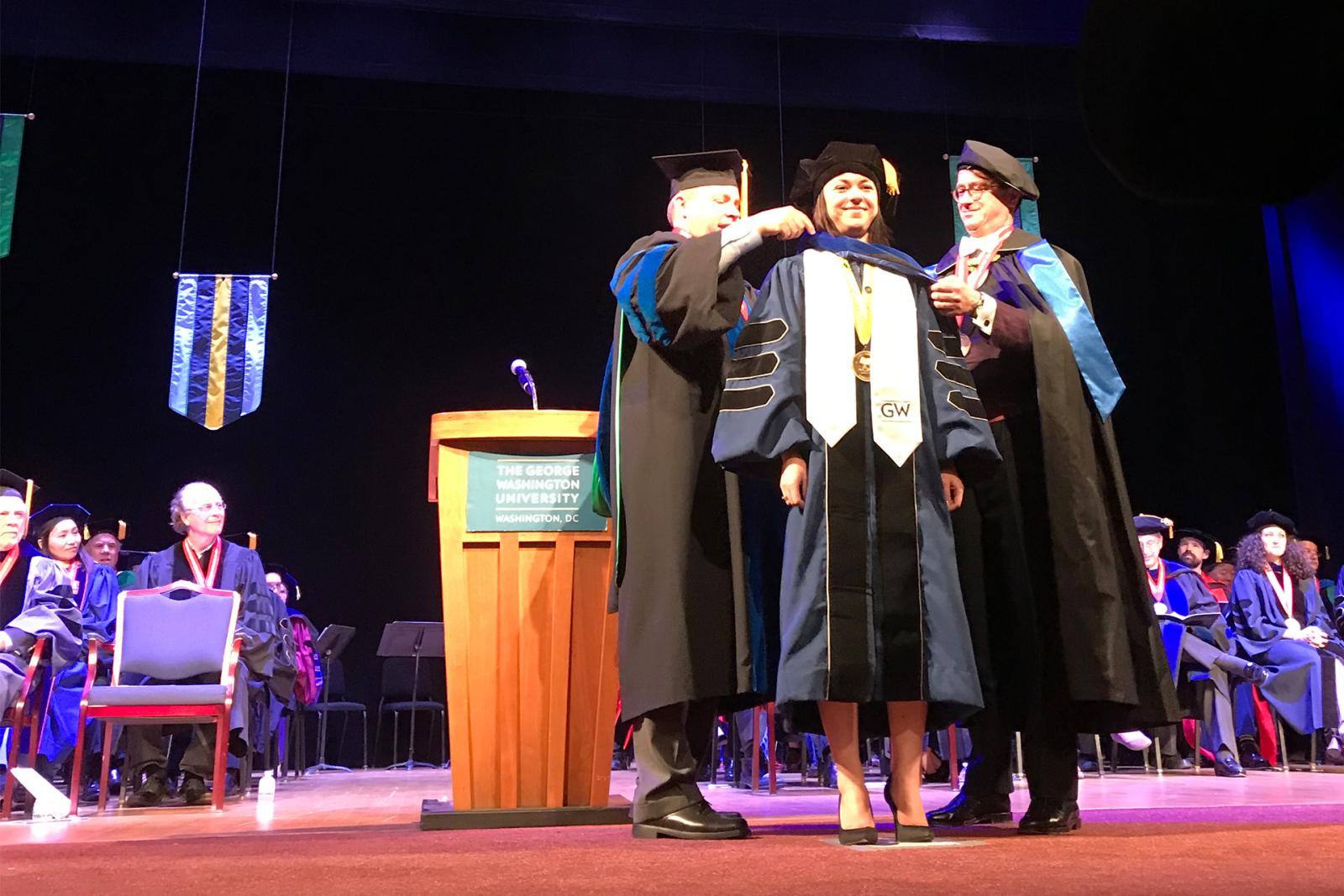 2019 Columbian College Doctoral Hooding Ceremony