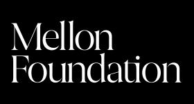 Against a black background reads 'Mellon Foundation' in white text