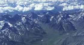 A view of Ivotuk, Alaska, along the Brooks Mountain Range