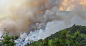 Smoke and fire devastating Maui's landscape