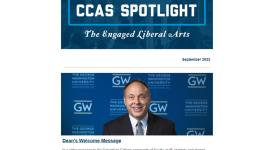 CCAS Spotlight: The Engaged Liberal Arts, September 2023