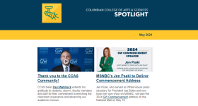 Columbian College Spotlight May 2024